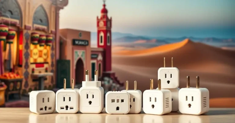 Adapter Plug for Morocco Travel