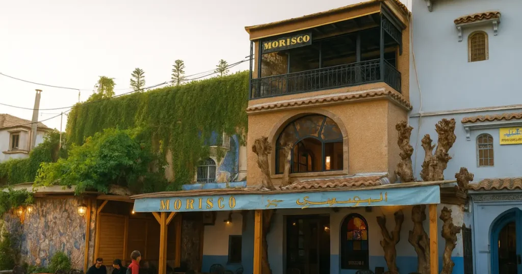 Instagrammable Places in Chefchaouen Restaurant Morisco Terrace