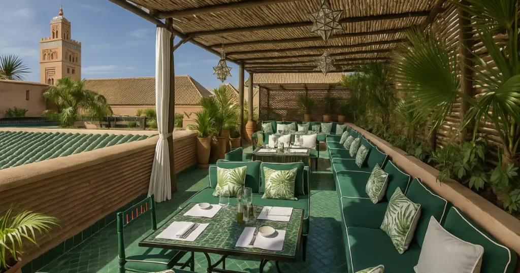 Rooftops in Marrakech