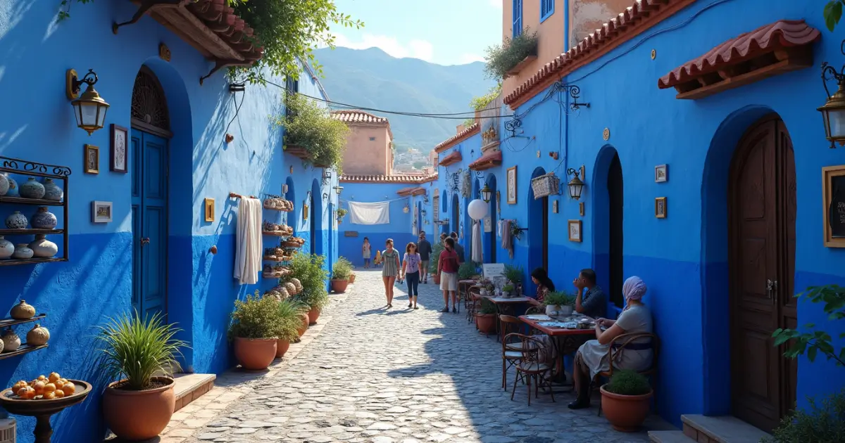 Travel to Chefchaouen Morocco